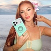image:imageVELVET CAVIAR Compatible with MagSafe Phone Grip 20  Cute Magnetic Ring Holder  Finger Loop Kickstand  Pop On Accessory for iPhone 17 16 15 14 13 12  Christmas Peppermint PrincessMint Jelly