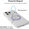 image:imageVELVET CAVIAR Compatible with MagSafe Phone Grip 20  Cute Magnetic Ring Holder  Finger Loop Kickstand  Pop On Accessory for iPhone 17 16 15 14 13 12  Christmas Peppermint PrincessLilac Stardust