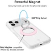 image:imageVELVET CAVIAR Compatible with MagSafe Phone Grip 20  Cute Magnetic Ring Holder  Finger Loop Kickstand  Pop On Accessory for iPhone 17 16 15 14 13 12  Christmas Peppermint PrincessStrawberry Milk Jelly