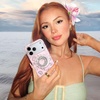 image:imageVELVET CAVIAR Compatible with MagSafe Phone Grip 20  Cute Magnetic Ring Holder  Finger Loop Kickstand  Pop On Accessory for iPhone 17 16 15 14 13 12  Christmas Peppermint PrincessPink Coastal Seashells