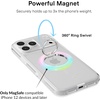 image:imageVELVET CAVIAR Compatible with MagSafe Phone Grip 20  Cute Magnetic Ring Holder  Finger Loop Kickstand  Pop On Accessory for iPhone 17 16 15 14 13 12  Christmas Peppermint PrincessWhite Opal