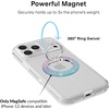 image:imageVELVET CAVIAR Compatible with MagSafe Phone Grip 20  Cute Magnetic Ring Holder  Finger Loop Kickstand  Pop On Accessory for iPhone 17 16 15 14 13 12  Christmas Peppermint PrincessOmbre Stardust Glitter