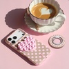 image:imageVELVET CAVIAR Compatible with MagSafe Phone Grip 20  Cute Magnetic Ring Holder  Finger Loop Kickstand  Pop On Accessory for iPhone 17 16 15 14 13 12  Christmas Peppermint PrincessBrown Sugar Polka Dot