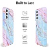 image:imageVELVET CAVIAR Compatible with Samsung Galaxy S21 Plus Case Marble 8ft Drop Tested wMicrofiber Lining  Cute Protective Phone Cases for Women Holographic Pink BlueHolographic Moonstone
