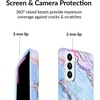 image:imageVELVET CAVIAR Compatible with Samsung Galaxy S21 Plus Case Marble 8ft Drop Tested wMicrofiber Lining  Cute Protective Phone Cases for Women Holographic Pink BlueHolographic Moonstone