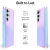 image:imageVELVET CAVIAR Compatible with Samsung Galaxy S22 Ultra Case for Women 8ft Drop Tested wMicrofiber Lining  Cute Protective Phone Cases  Holographic Blue Marble S22 Ultra 2022 Release 68Iridescent Nebula