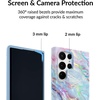 image:imageVELVET CAVIAR Compatible with Samsung Galaxy S23 Ultra Case for Women 8ft Drop Tested Cute Protective Phone Cases  Black Leopard S23 Ultra 2023 Release 68Holographic Moonstone Marble