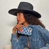 image:imageVELVET CAVIAR Designed for Samsung Galaxy S24 Case  8ft Drop Tested  Cute Protective Case for Women Blue Denim CheckeredDenim Checkered