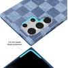image:imageVELVET CAVIAR Designed for Samsung Galaxy S24 Case  8ft Drop Tested  Cute Protective Case for Women Blue Denim CheckeredDenim Checkered