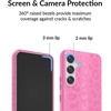 image:imageVELVET CAVIAR Designed for Samsung Galaxy S24 Case  8ft Drop Tested  Cute Protective Case for Women Blue Denim CheckeredHot Pink Leopard