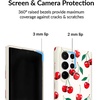 image:imageVELVET CAVIAR Designed for Samsung Galaxy S24 Case  8ft Drop Tested  Cute Protective Case for Women Blue Denim CheckeredMon Cheri Cherry