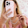 image:imageVELVET CAVIAR Leather Chain Phone Charm Wrist Strap  Cute Lanyard Accessory for Women  Fits All Phone Cases Lilac