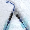 image:imageVELVET CAVIAR Phone Charm Wrist Strap  Cute Beaded Cellphone Wristlet  Lanyard Accessory for Women  Fits all Phone CasesBlue Icicle