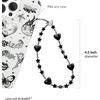 image:imageVELVET CAVIAR Phone Charm Wrist Strap  Cute Beaded Cellphone Wristlet  Lanyard Accessory for Women  Fits all Phone CasesGothic Star