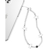 image:imageVELVET CAVIAR Phone Charm Wrist Strap  Cute Beaded Cellphone Wristlet  Lanyard Accessory for Women  Fits all Phone CasesHalloween Ghost