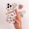 image:imageVELVET CAVIAR Phone Charm Wrist Strap  Cute Beaded Cellphone Wristlet  Lanyard Accessory for Women  Fits all Phone CasesNude Heart