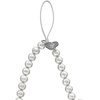 image:imageVELVET CAVIAR Phone Charm Wrist Strap  Cute Beaded Cellphone Wristlet  Lanyard Accessory for Women  Fits all Phone CasesVintage Pearl Heart