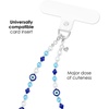 image:imageVELVET CAVIAR Phone Charm Wrist Strap  Cute Lanyard Accessory for Women  Compatible with all Phone Cases Evil Eye