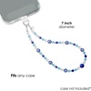 image:imageVELVET CAVIAR Phone Charm Wrist Strap  Cute Lanyard Accessory for Women  Compatible with all Phone Cases Evil Eye