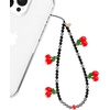 image:imageVELVET CAVIAR Phone Charm Wrist Strap  Cute Lanyard Accessory for Women  Compatible with all Phone CasesCherry on Top