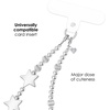 image:imageVELVET CAVIAR Phone Charm Wrist Strap  Cute Lanyard Accessory for Women  Compatible with all Phone CasesChrome Stars
