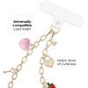 image:imageVELVET CAVIAR Phone Charm Wrist Strap  Cute Lanyard Accessory for Women  Compatible with all Phone CasesDate Night Bracelet