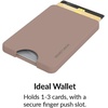image:imageVELVET CAVIAR compatible with MagSafe Wallet  Magnetic Card Holder Wallet for iPhone 12131415 Pink Cherry BlossomCashmere Taupe