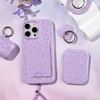 image:imageVELVET CAVIAR compatible with MagSafe Wallet  Magnetic Card Holder Wallet for iPhone 12131415 Pink Cherry BlossomLilac Purple Leopard