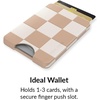 image:imageVELVET CAVIAR compatible with MagSafe Wallet  Magnetic Card Holder Wallet for iPhone 12131415 Pink Cherry BlossomNude Vibe Checkered