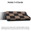 image:imageVELVET CAVIAR compatible with MagSafe Wallet 20  Magnetic Card Holder Wallet for iPhone 171615141312 or Phone Cases compatible with MagSafe  Blue Aquamarine Polka DotMocha Checkered