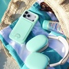 image:imageVELVET CAVIAR compatible with MagSafe Wallet 20  Magnetic Card Holder Wallet for iPhone 171615141312 or Phone Cases compatible with MagSafe  Blue Aquamarine Polka DotMint Jelly