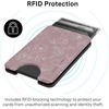 image:imageVELVET CAVIAR compatible with MagSafe Wallet 20  Magnetic Card Holder Wallet for iPhone 171615141312 or Phone Cases compatible with MagSafe  Blue Aquamarine Polka DotDusty Rose Floral