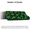 image:imageVELVET CAVIAR compatible with MagSafe Wallet 20  Magnetic Card Holder Wallet for iPhone 171615141312 or Phone Cases compatible with MagSafe  Blue Aquamarine Polka DotLuck Clover