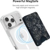 image:imageVELVET CAVIAR compatible with MagSafe Wallet 20  Magnetic Card Holder Wallet for iPhone 171615141312 or Phone Cases compatible with MagSafe  Blue Aquamarine Polka DotFloral Rose Gold