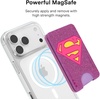 image:imageVELVET CAVIAR compatible with MagSafe Wallet 20  Magnetic Card Holder Wallet for iPhone 171615141312 or Phone Cases compatible with MagSafe  Blue Aquamarine Polka DotSupergirl Stardust Glitter