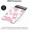 image:imageVELVET CAVIAR compatible with MagSafe Wallet 20  Magnetic Card Holder Wallet for iPhone 171615141312 or Phone Cases compatible with MagSafe  Blue Aquamarine Polka DotPosie Pink Bow