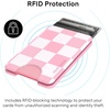 image:imageVELVET CAVIAR compatible with MagSafe Wallet 20  Magnetic Card Holder Wallet for iPhone 171615141312 or Phone Cases compatible with MagSafe  Blue Aquamarine Polka DotPink Checkered