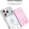image:imageVELVET CAVIAR compatible with MagSafe Wallet 20  Magnetic Card Holder Wallet for iPhone 171615141312 or Phone Cases compatible with MagSafe  Blue Aquamarine Polka DotPink Cherry Blossom