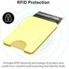 image:imageVELVET CAVIAR compatible with MagSafe Wallet 20  Magnetic Card Holder Wallet for iPhone 171615141312 or Phone Cases compatible with MagSafe  Blue Aquamarine Polka DotButtery Yellow