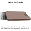 image:imageVELVET CAVIAR compatible with MagSafe Wallet 20  Magnetic Card Holder Wallet for iPhone 171615141312 or Phone Cases compatible with MagSafe  Blue Aquamarine Polka DotCashmere Taupe