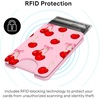image:imageVELVET CAVIAR compatible with MagSafe Wallet 20  Magnetic Card Holder Wallet for iPhone 171615141312 or Phone Cases compatible with MagSafe  Blue Aquamarine Polka DotSweet Cherry