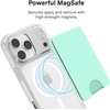 image:imageVELVET CAVIAR compatible with MagSafe Wallet 20  Magnetic Card Holder Wallet for iPhone 171615141312 or Phone Cases compatible with MagSafe  Blue Aquamarine Polka DotMint Jelly