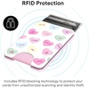 image:imageVELVET CAVIAR compatible with MagSafe Wallet 20  Magnetic Card Holder Wallet for iPhone 171615141312 or Phone Cases compatible with MagSafe  Blue Aquamarine Polka DotSweet Hearts