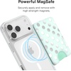 image:imageVELVET CAVIAR compatible with MagSafe Wallet 20  Magnetic Card Holder Wallet for iPhone 171615141312 or Phone Cases compatible with MagSafe  Blue Aquamarine Polka DotMint Polka Dot