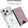 image:imageVELVET CAVIAR compatible with MagSafe Wallet 20  Magnetic Card Holder Wallet for iPhone 171615141312 or Phone Cases compatible with MagSafe  Blue Aquamarine Polka DotDusty Rose Floral