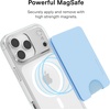 image:imageVELVET CAVIAR compatible with MagSafe Wallet 20  Magnetic Card Holder Wallet for iPhone 171615141312 or Phone Cases compatible with MagSafe  Blue Aquamarine Polka DotCotton Candy Blue