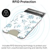 image:imageVELVET CAVIAR compatible with MagSafe Wallet 20  Magnetic Card Holder Wallet for iPhone 171615141312 or Phone Cases compatible with MagSafe  Blue Aquamarine Polka DotFrench Blue Floral