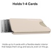 image:imageVELVET CAVIAR compatible with MagSafe Wallet 20  Magnetic Card Holder Wallet for iPhone 171615141312 or Phone Cases compatible with MagSafe  Blue Aquamarine Polka DotSand Stone
