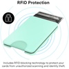image:imageVELVET CAVIAR compatible with MagSafe Wallet 20  Magnetic Card Holder Wallet for iPhone 171615141312 or Phone Cases compatible with MagSafe  Blue Aquamarine Polka DotMint Jelly