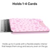 image:imageVELVET CAVIAR compatible with MagSafe Wallet 20  Magnetic Card Holder Wallet for iPhone 171615141312 or Phone Cases compatible with MagSafe  Blue Aquamarine Polka DotPink Cherry Blossom